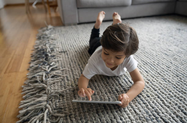 Girl lying on rug | America's Flooring Store