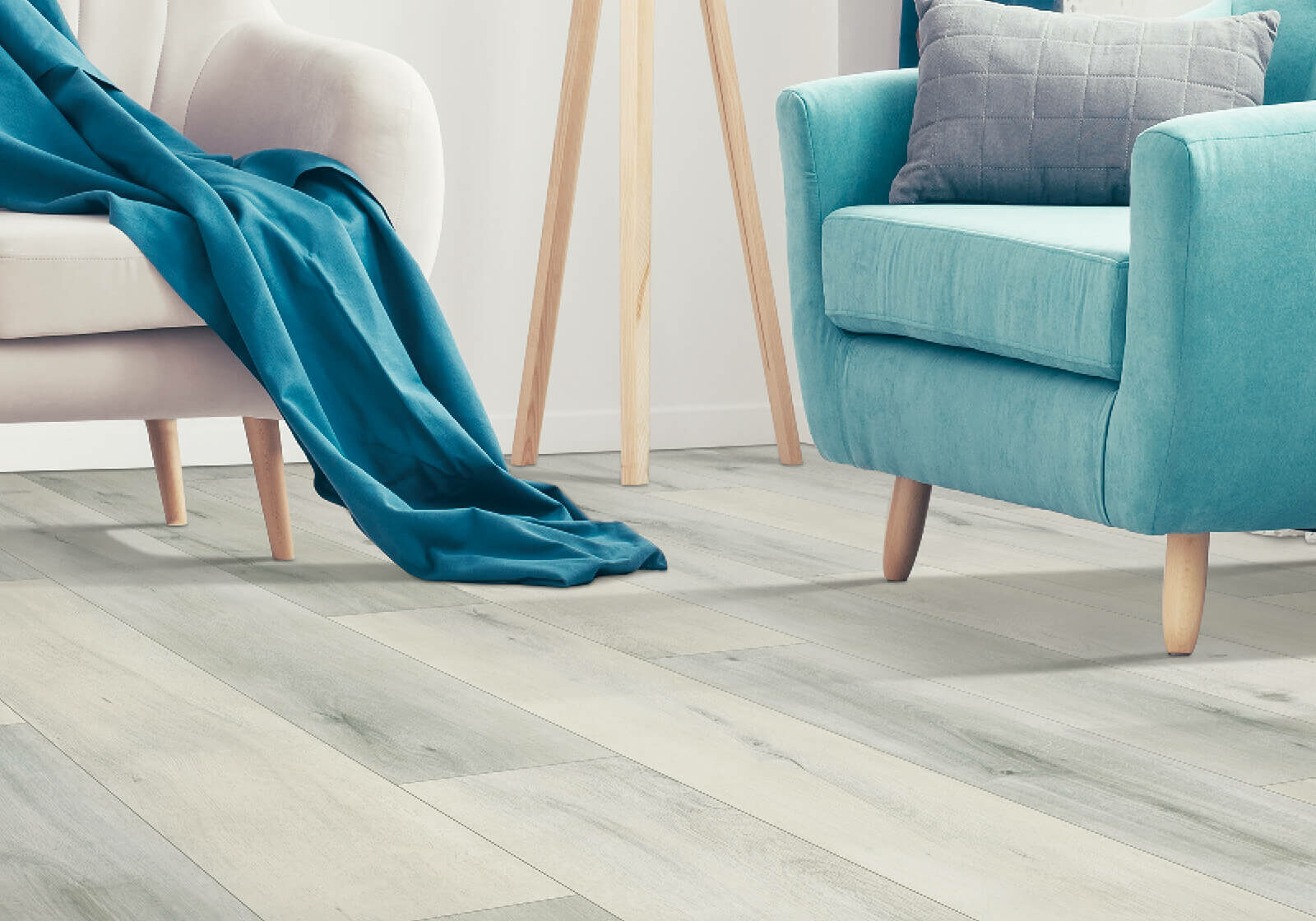 Laminate floors in living room | America's Flooring Store